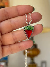 Load image into Gallery viewer, Rosarita Watermelon Slice Necklace