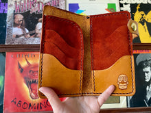 Load image into Gallery viewer, Leather Biker Wallet
