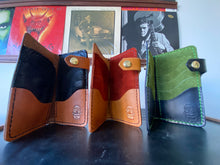 Load image into Gallery viewer, Leather Biker Wallet