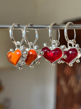 Load image into Gallery viewer, Heart Bomb Earrings