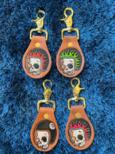 Load image into Gallery viewer, Biker Barts Leather Keychain