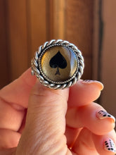 Load image into Gallery viewer, Spade Ring Size 7.5
