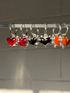 Heart Bomb Earrings