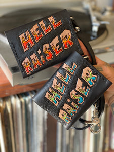 Hell Raiser Card Holder with Leather Chain