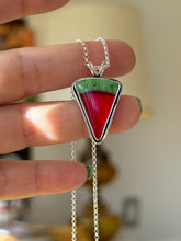 Load image into Gallery viewer, Rosarita Watermelon Slice Necklace