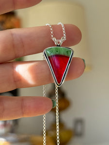 Rosarita Watermelon Slice Necklace