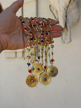 Load image into Gallery viewer, Good Luck 18k Rainbow Heart Necklace