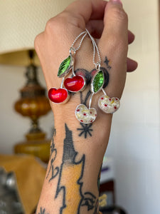 Double Cherry Necklace