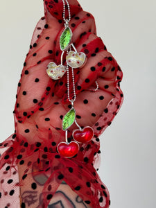 Double Cherry Necklace