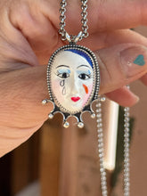 Load image into Gallery viewer, Harlequin Blue Jean Baby Necklace