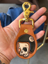 Load image into Gallery viewer, Biker Barts Leather Keychain
