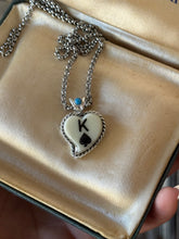 Load image into Gallery viewer, 1930s Spade King Poker Dice Necklace