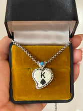 Load image into Gallery viewer, 1930s Spade King Poker Dice Necklace