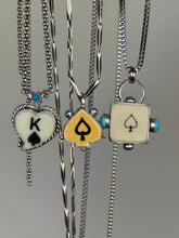 Load image into Gallery viewer, 1930s Spade Poker Dice Necklace