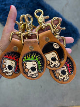 Load image into Gallery viewer, Biker Barts Leather Keychain