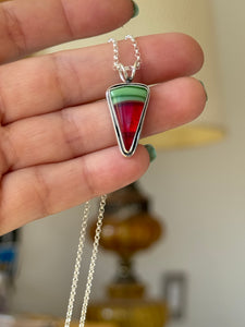 Rosarita Watermelon Slice Necklace