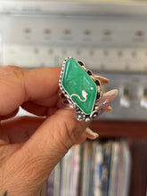 Load image into Gallery viewer, PRE ORDER 1920s Art Deco Emerald Goddess Ring