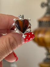 Load image into Gallery viewer, Tiger Queen Sacred Heart Ring Size 8