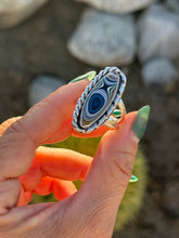 Load image into Gallery viewer, Fordite Heavy Twist Ring Size 8