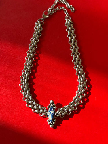 Custom for Tess Diamond Forever Bloom Choker