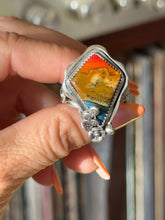 Load image into Gallery viewer, Lost Hwy Mountain Ring Size 8