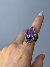 Load image into Gallery viewer, PRE ORDER 1920s Art Deco Amethyst Goddess Ring