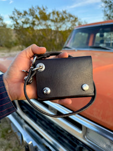 Hell Raiser Card Holder with Leather Chain