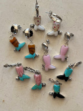 Load image into Gallery viewer, Milliefori Rose Boot Hoops
