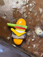 Load image into Gallery viewer, Cheeseburger Glass Ring