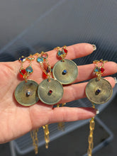 Load image into Gallery viewer, Good Luck 18k Rainbow Heart Necklace
