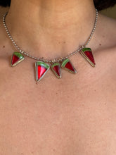 Load image into Gallery viewer, Rosarita Watermelon Slice Necklace
