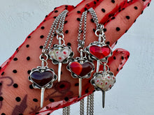 Load image into Gallery viewer, Dagger Heart Necklace