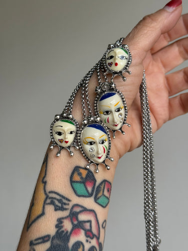 1960s Harlequin Necklace