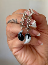 Load image into Gallery viewer, Yin Yang Chain Dangles