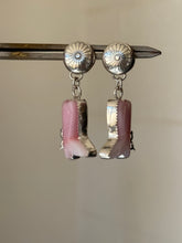 Load image into Gallery viewer, Butterfly Concho Boot Earrings