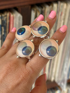 1960s Pop Art Eye Ball Ring
