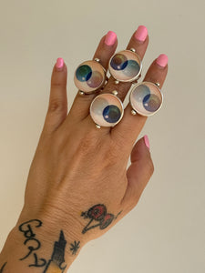 1960s Pop Art Eye Ball Ring