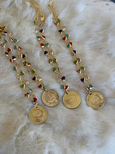 Load image into Gallery viewer, Good Luck 18k Rainbow Heart Necklace