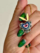 Load image into Gallery viewer, Fordite Chain Bunny