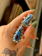 Load image into Gallery viewer, Fordite Bubble Ring Size