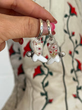 Load image into Gallery viewer, Milliefori Rose Boot Hoops