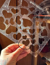 Load image into Gallery viewer, Custom Red Rosarita Heart Cuff