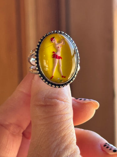 Golf Girl Ring Size 8.75/9