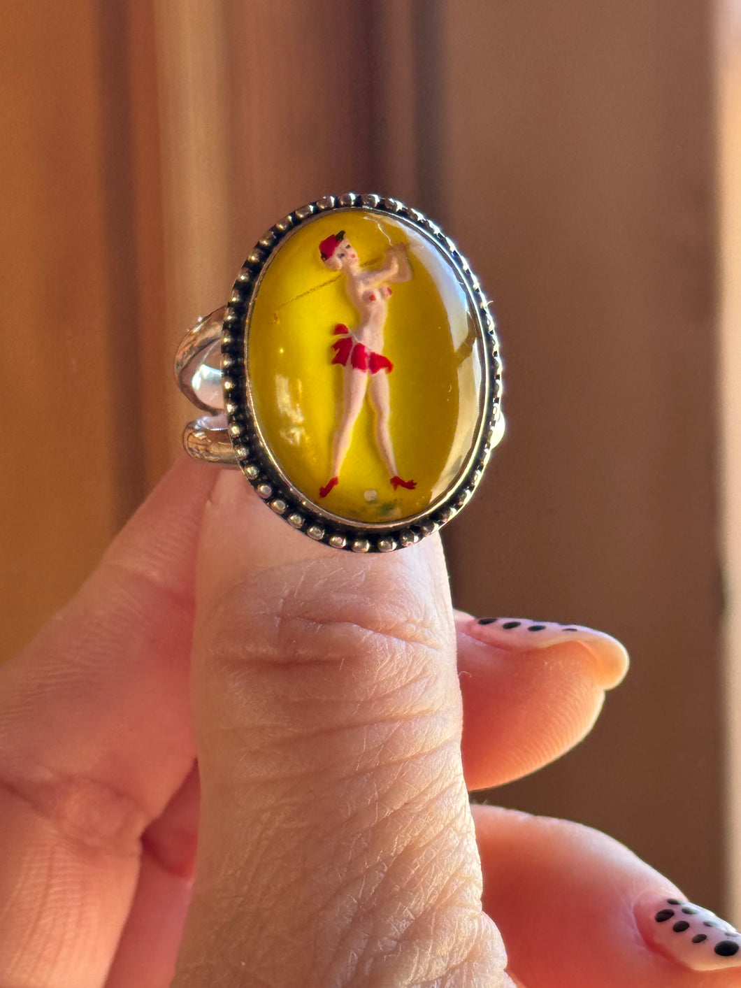 Golf Girl Ring Size 8.75/9