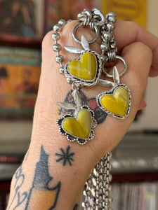 Lemon Lime Rosarita Bunny Love Choker