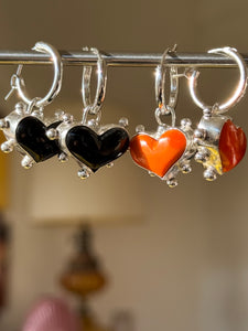Heart Bomb Earrings