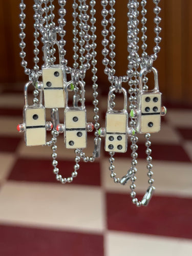 1940s Mexican Dominoes Necklaces