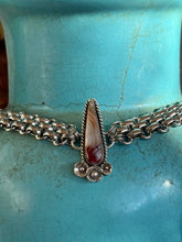 Load image into Gallery viewer, Crazy Lace Blood Drop Bloom Choker