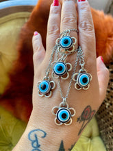 Load image into Gallery viewer, Pre Order Evil Eye Flower Necklace