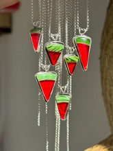 Load image into Gallery viewer, Rosarita Watermelon Slice Necklace